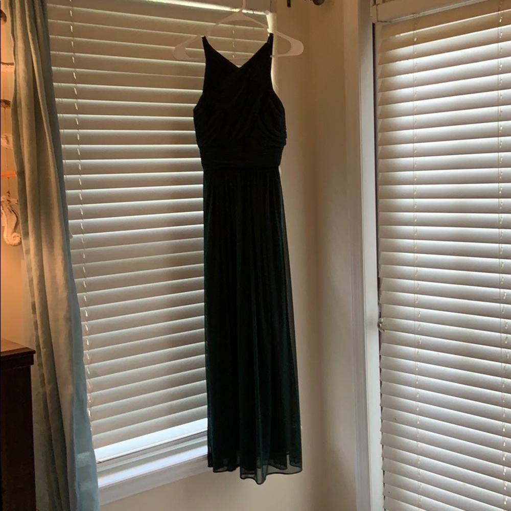 Dark green maxi